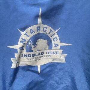 Ship To shore Antarctica Layering System Jacket Large Blue‎ Hooded Traveler
